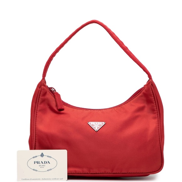 Prada Red Shoulder Bag - Picture 6 of 6